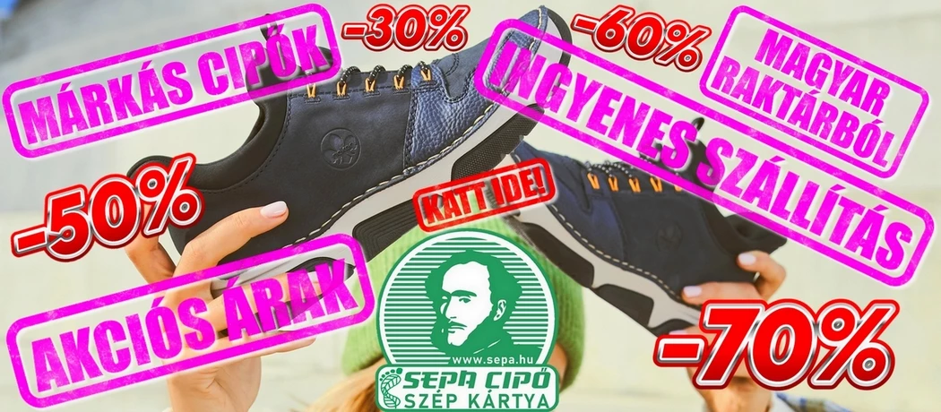 Sepa Cipő Akciók