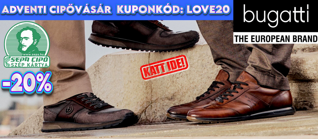 Bugatti cipő Sepa cipő