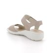 Imac 107960 013 csinos, kényelmes női tépőzáras telitalpú bőr szandál
