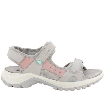   Imac 109440 008 kényelmes tépőzáras női bőr túra szandál
