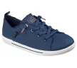 Skechers BOBS 114150 NVY divatos női bebújós vászoncipő