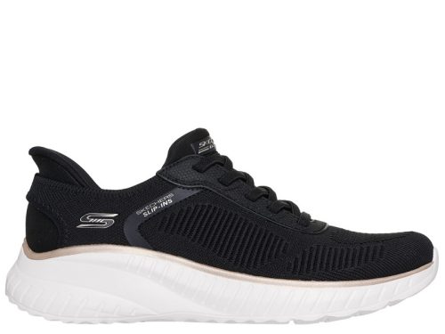 Skechers Slip-ins BOBS 117497 BKGD női bebújós divatos félcipő