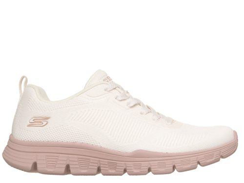Skechers BOBS 117700 WPK kényelmes fűzős női félcipő