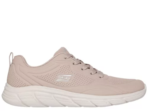 Skechers 117715 TAN kényelmes, divatos, fűzős női sneaker
