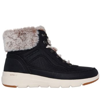 Skechers 144199 BLK vízlepergető női bokacsizma