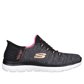 Skechers 149937 BKMT SLIP-INS bebújós női sneaker