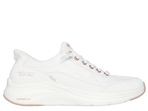 Skechers Slip-ins 150413 WTRG divatos bebújós női félcipő steppelt felsőrésszel