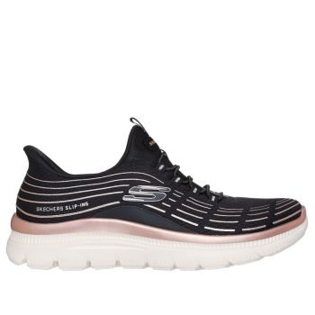 Skechers 150611 BKRG SLIP-INS bebújós női sneaker