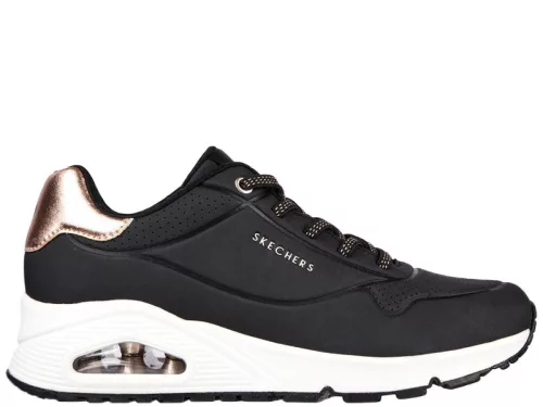Skechers 155196 BLK bebújós női sneaker