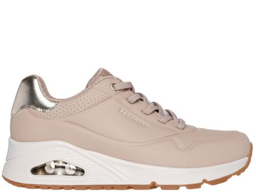 Skechers UNO 155196 NUDE bebújós női sneaker