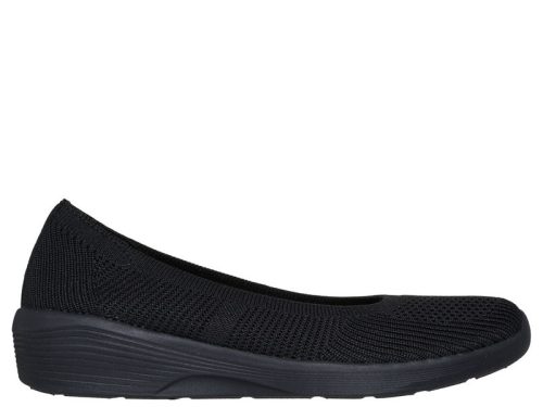 Skechers 158987 BBK könnyű, rugalmas, bebújós női félcipő