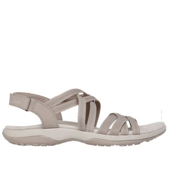   Skechers 163571 TPE sportos tépőzáras női szandál memóriahabos talpbetéttel