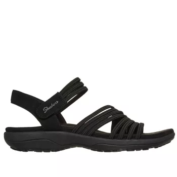   Skechers 163573 BBK kényelmes, könnyű tépőzáras női szandál