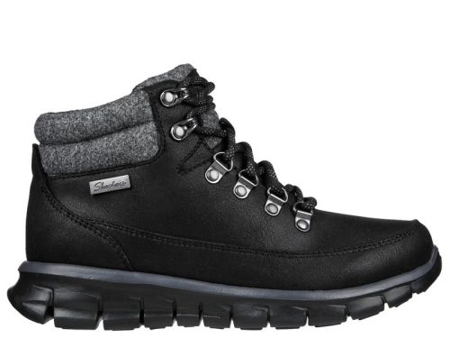 Skechers 167425 BLK vízlepergető női bakancs