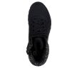 Skechers 167988 BLK sportos női bokacipő