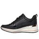 Skechers 177345 BLK divatos női félcipő
