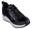 Skechers 177345 BLK divatos női félcipő