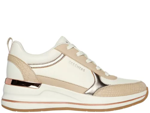 Skechers Billion 177345 WNT divatos női fűzős félcipő