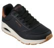 Skechers 183004 BLK divatos férfi sneaker