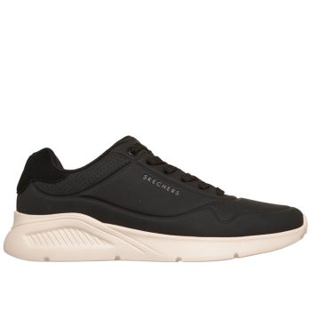 Skechers UNO 183121 BLK fűzős férfi félcipő