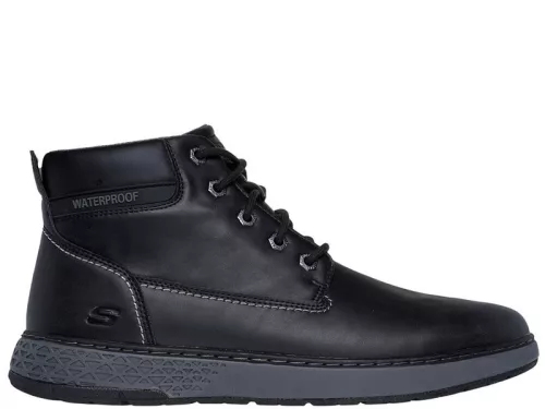 Skechers 205235 BLk vízlepergető férfi bokacipő