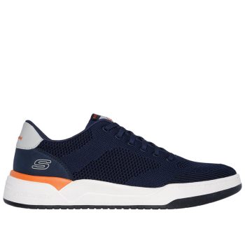   Skechers Relaxed Fit 210793 NVY divatos férfi bebujós férfi félcipő