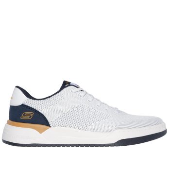   Skechers Relaxed Fit 210793 WHT divatos bebújós férfi félcipő