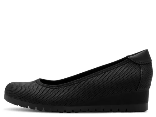 Jana 22361 46001 divatos női bebújós wedge félcipő