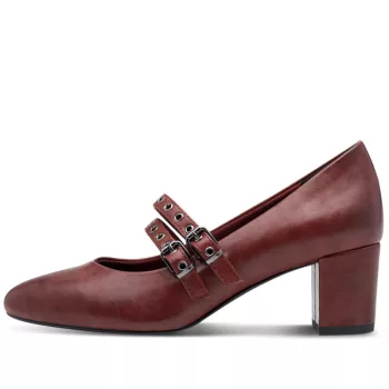   Marco Tozzi 22439 45529 elegáns női csatos magassarkú cipő