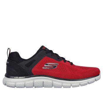 Skechers 232698 RDBK férfi fűzős vegán edzőcipő