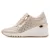 Marco Tozzi 23501 44957 női fűzős, lyukacsos wedge félcipő