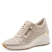 Marco Tozzi 23501 44957 női fűzős, lyukacsos wedge félcipő