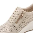 Marco Tozzi 23501 44957 női fűzős, lyukacsos wedge félcipő
