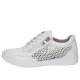Caprice 23550 42102 divatos lyukacsos női fűzős bőr sneaker