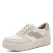 Jana 23666 45490 divatos, fűzős magasított talpú sneaker