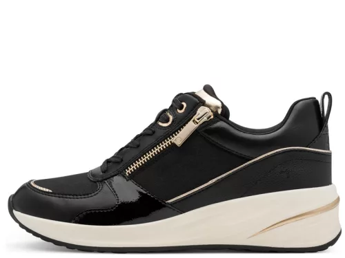 Tamaris 23754 45048 divatos női fűzős wedge félcipő