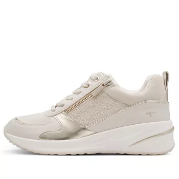 Tamaris 23754 45485 divatos női fűzős wedge félcipő