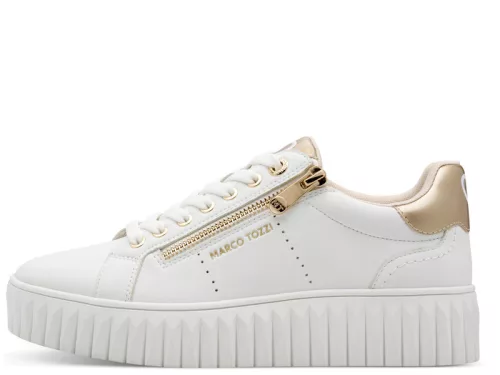 Marco Tozzi 23763 46197 divatos női fűzős sneaker magasított talpon