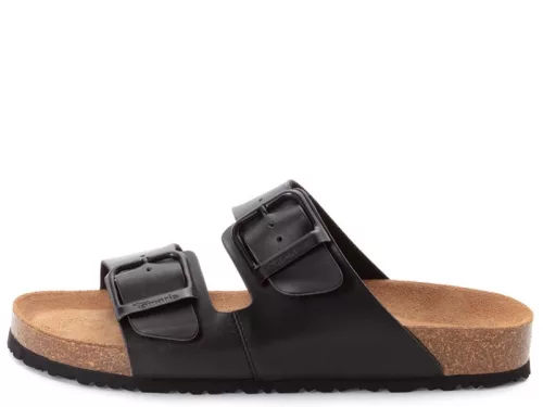 Tamaris 27503 42001 női két csatos komfort papucs anatómiai lábággyal 