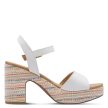 Marco Tozzi 28008 42197 extra női csatos magassarkú platform szandál