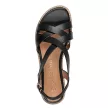 Marco Tozzi 28105 46001 divatos női csatos bőr szandál