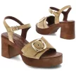 Marco Tozzi 28391 46424 divatos csatos női platform szandál