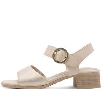   Jana 28705 46414 klasszikus fazonú, elegáns tépőzáras női bőr szandál