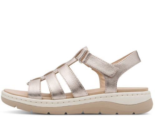 Jana 28710 46954 divatos női tépőzáras bőr szandál