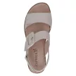 Caprice 28753 42125 kényelmes és csinos női tépőzáras telitalpú bőr szandál