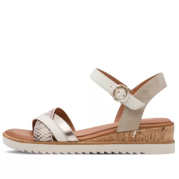   Jana 28762 46499 divatos női tépőzáras telitalpú szandál