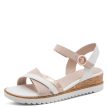 Jana 28762 46596 divatos női tépőzáras telitalpú szandál