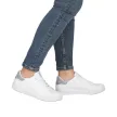 Rieker Sport 41902 80 divatos női fűzős bőr sneaker