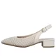 Rieker 43458 60 elegáns női lyukacsos csatos sling