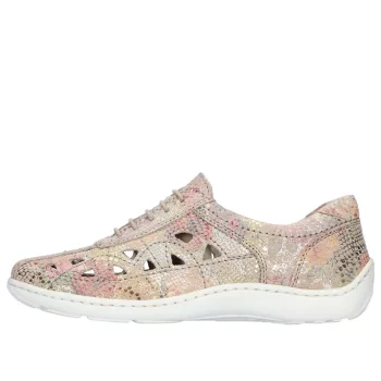 Waldlaufer 496003 164264 fűzős női nyitott bőr félcipő